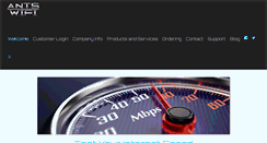 Desktop Screenshot of antswifi.com